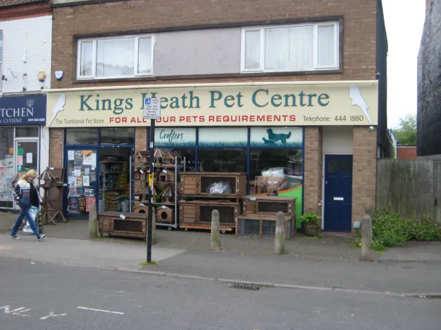 Shopfront for Kings Heath Pet Centre