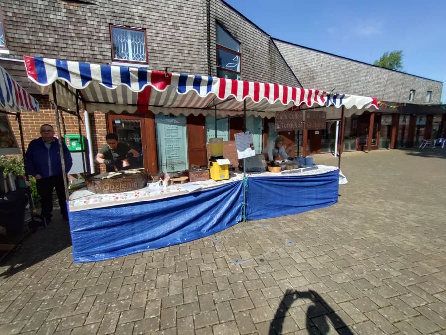 Gul's Turkish Coffee stall at Kings Heath Farmers’ Market