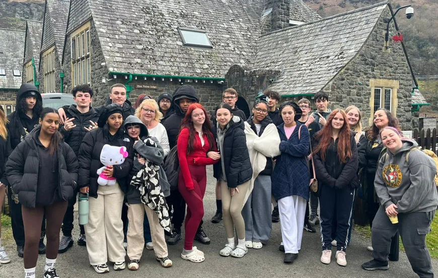 Young people and supporters taking part in an All Saints project