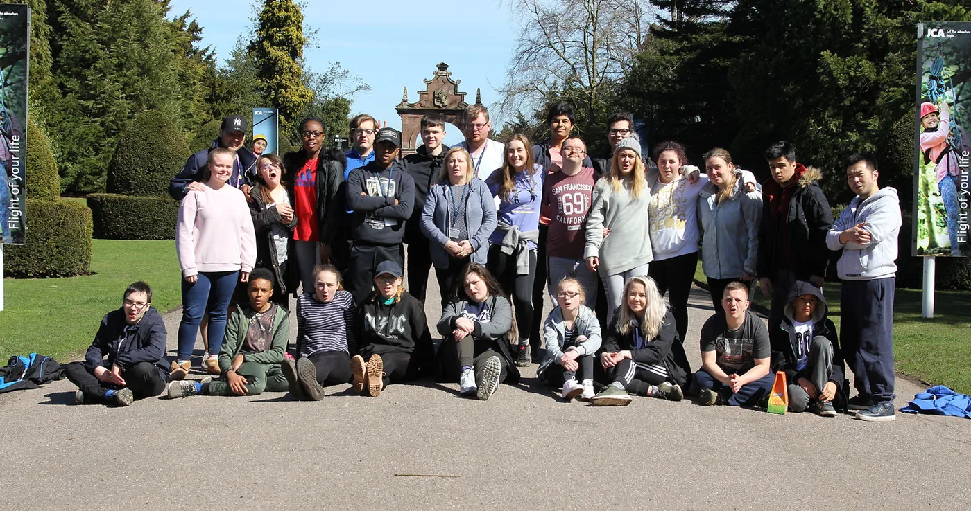 All Saints Youth Project group on a residential activity