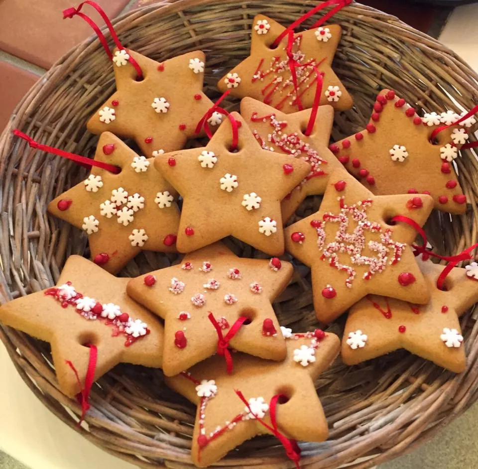 Decorated biscuits made by Cartlands Independent Tearooms