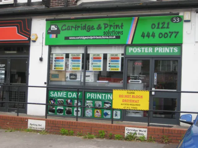 Shopfront for Cartridge and Print Solutions