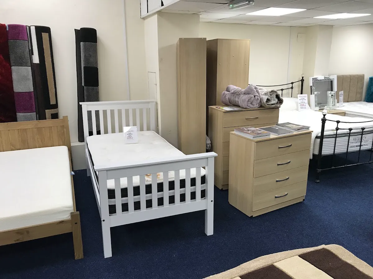 Nursery furniture displayed inside Delight Sleep