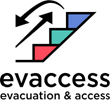 Evaccess evacuation and access logo