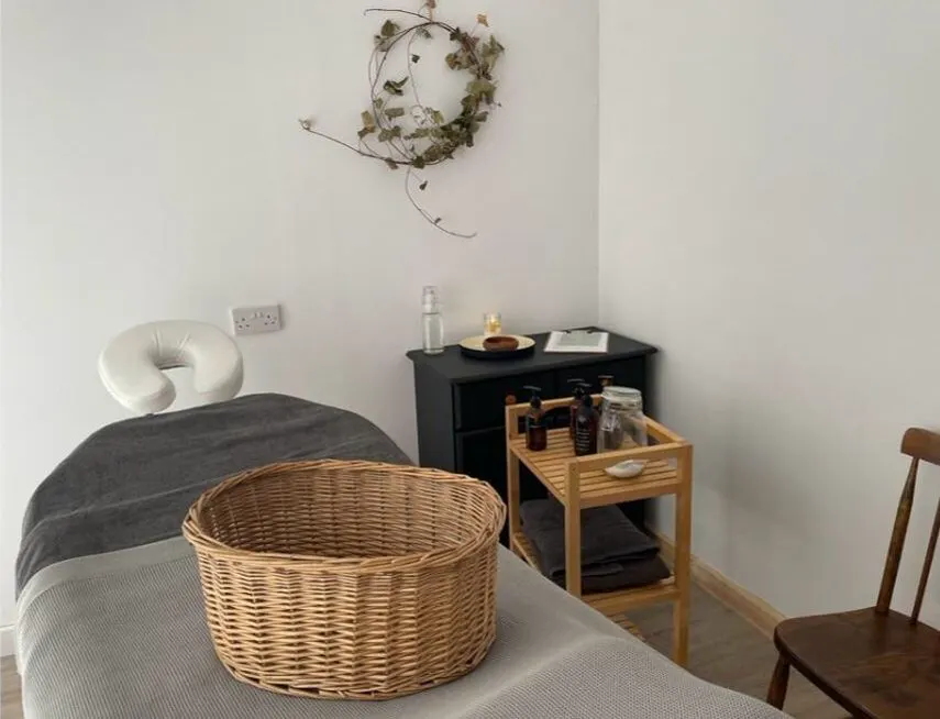 Treatment room inside Ginseng Tang Acupuncture Clinic