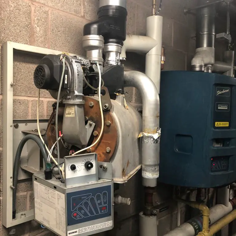Commercial boiler maintained by Guardian Gas