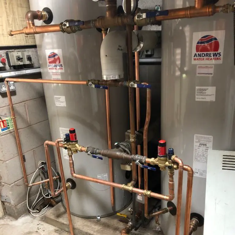 Heating and hot-water system installed by Guardian Gas