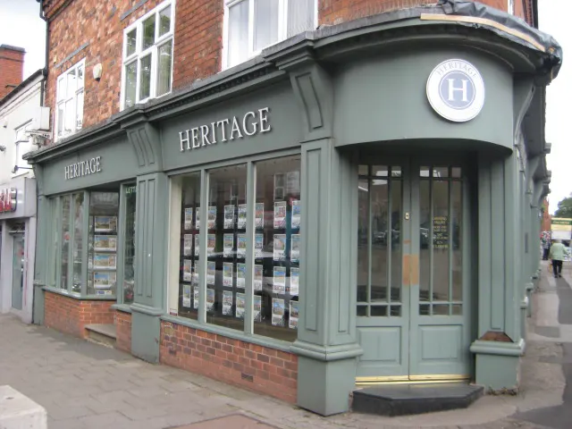 Shopfront for Heritage Estate Agents