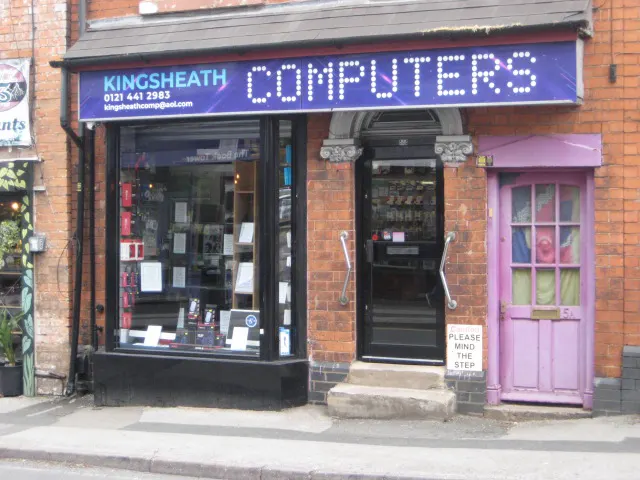 Shopfront for Kings Heath Computers