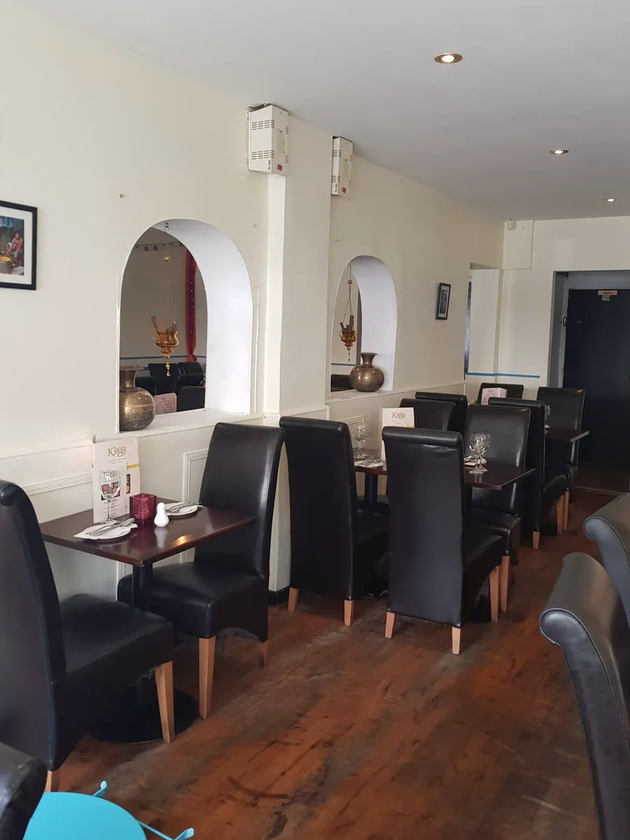 Dining room inside Kings Indian Dining