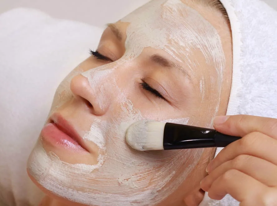 Facial mask treatment offered by Respa Beauty