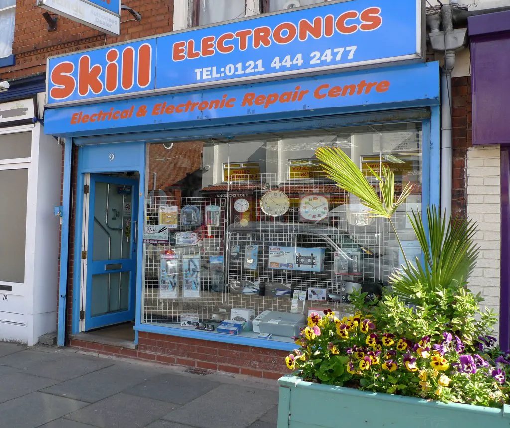 Skill Electronics repair and sales shop on York Road