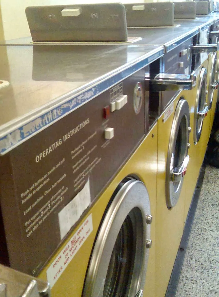 Large-capacity washing machine at Swift Launderette