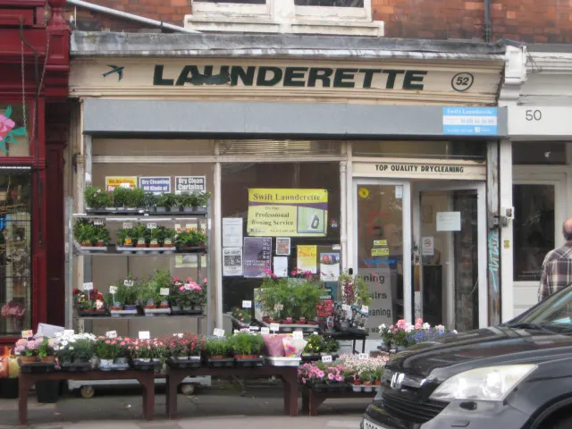 Shopfront for Swift Launderettes