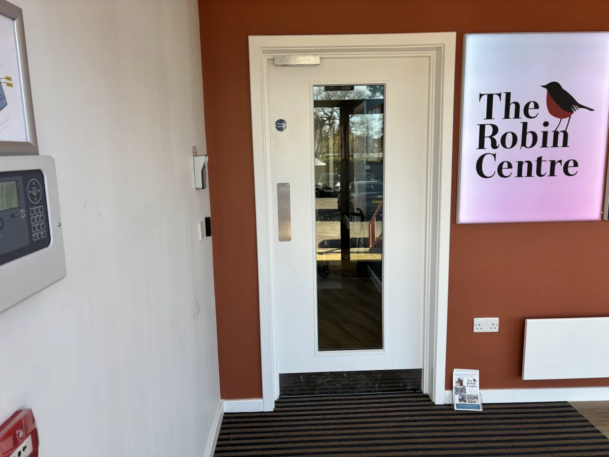 Entrance at The Robin Centre