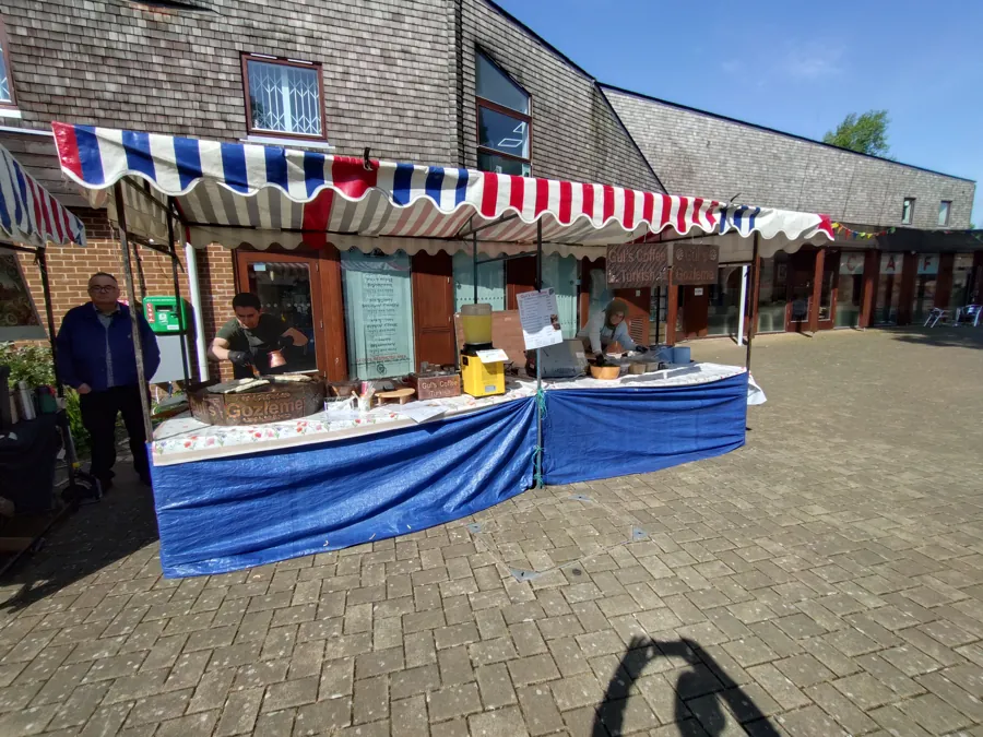 Gul's Turkish Coffee stall at Kings Heath Farmers’ Market